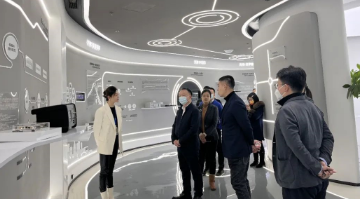 熱烈歡迎重慶市渝北區(qū)區(qū)長一行領(lǐng)導(dǎo)蒞臨賽思全球研創(chuàng)總部指導(dǎo)工作！